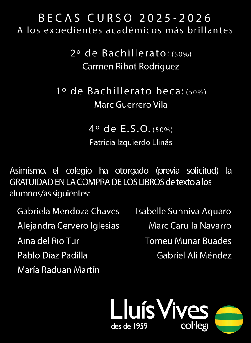 Becas 25/26